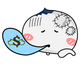 Coin-Buns and his friend. sticker #2349286