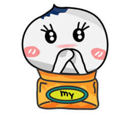 Coin-Buns and his friend. sticker #2349298