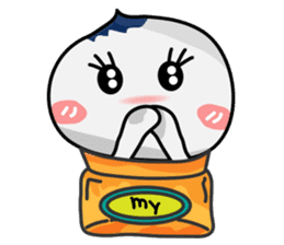 Coin-Buns and his friend. sticker #2349298