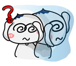 Coin-Buns and his friend. sticker #2349311