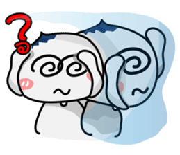 Coin-Buns and his friend. sticker #2349311