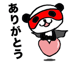 Pandaman by peco sticker #2349403