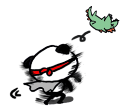 Pandaman by peco sticker #2349422