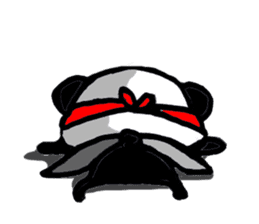 Pandaman by peco sticker #2349426