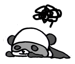 Pandaman by peco sticker #2349430
