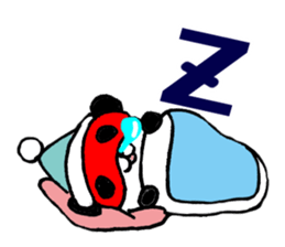 Pandaman by peco sticker #2349437