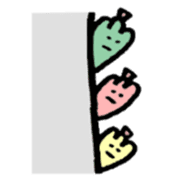 Fruits and vegetables sticker #2349669