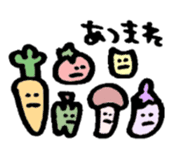 Fruits and vegetables sticker #2349678