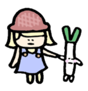 Fruits and vegetables sticker #2349679