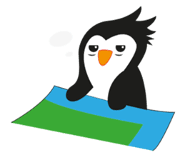 Mike - the penguin (EN) sticker #2349685