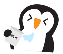 Mike - the penguin (EN) sticker #2349688