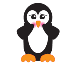 Mike - the penguin (EN) sticker #2349702