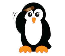 Mike - the penguin (EN) sticker #2349706