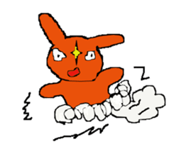 Devil rabbit sticker #2349841