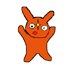 Devil rabbit sticker #2349844