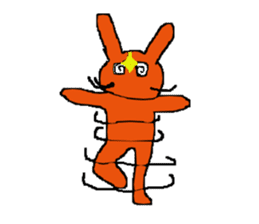 Devil rabbit sticker #2349846