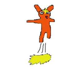 Devil rabbit sticker #2349850