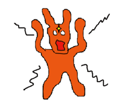 Devil rabbit sticker #2349855