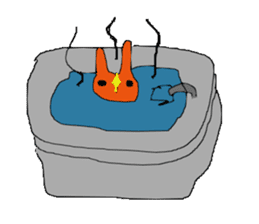 Devil rabbit sticker #2349856