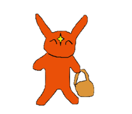 Devil rabbit sticker #2349864
