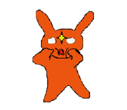 Devil rabbit sticker #2349868