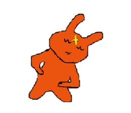 Devil rabbit sticker #2349869