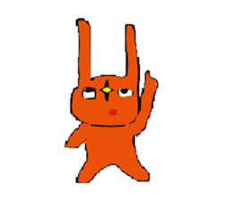 Devil rabbit sticker #2349870