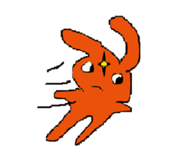 Devil rabbit sticker #2349873