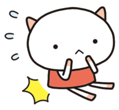 Relaxation cat life sticker #2350129