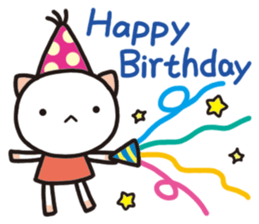 Relaxation cat life sticker #2350135