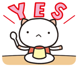 Relaxation cat life sticker #2350136