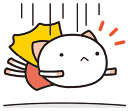 Relaxation cat life sticker #2350142