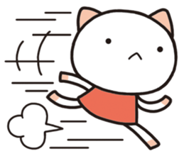 Relaxation cat life sticker #2350146