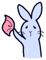 Dance with rabbit No.1 sticker #2350320