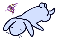 Dance with rabbit No.1 sticker #2350325
