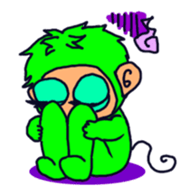 Dance with rabbit No.1 sticker #2350333