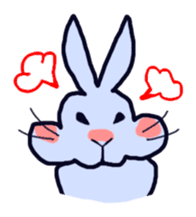 Dance with rabbit No.1 sticker #2350334