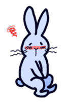 Dance with rabbit No.1 sticker #2350335