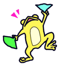 Dance with rabbit No.1 sticker #2350336