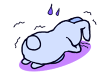 Dance with rabbit No.1 sticker #2350337