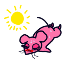 Dance with rabbit No.1 sticker #2350340