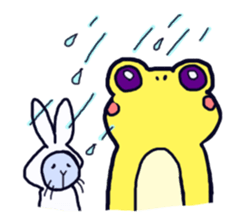 Dance with rabbit No.1 sticker #2350341