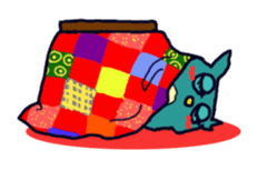 Dance with rabbit No.1 sticker #2350343