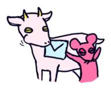 Dance with rabbit No.1 sticker #2350346