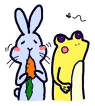 Dance with rabbit No.1 sticker #2350347