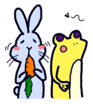 Dance with rabbit No.1 sticker #2350347