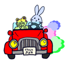 Dance with rabbit No.1 sticker #2350354