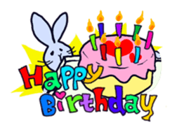 Dance with rabbit No.1 sticker #2350355