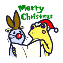 Dance with rabbit No.1 sticker #2350357