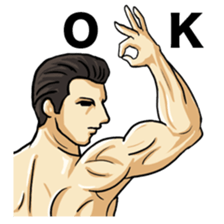 MUSCLE LIFE sticker #2350753